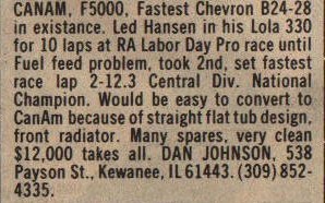 Source: Autoweek 2 Dec 1977