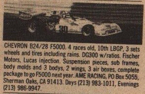 Source: Autoweek 22 Nov 1975