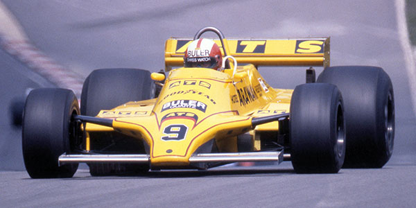 Marc Surer's ATS D4 at the British Grand Prix in 1980. Copyright David Bishop 2018. Used with permission. Marc Surer's ATS D4 at the British Grand Prix in 1980. Copyright David Bishop 2018. Used with permission.