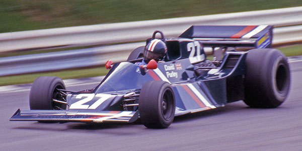 David Purley returned to circuit racing in the second Lec CRP1 at the Brands Hatch Aurora race in August 1979. Copyright David Bishop 2018. Used with permission.