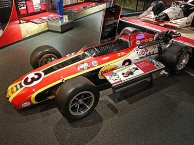 The Unser Museum's 1968 Indy Eagle, seen here in 2019. Copyright Ian Blackwell 2019. Used with permission.