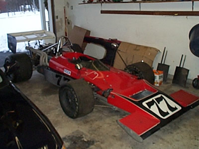 Chip Boatright's newly acquired Lola T190. Copyright Chip Boatright 2006. Used with permission.