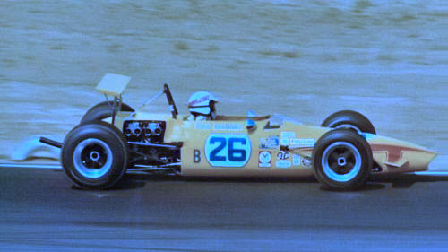 Doug Brenner in his Chevron B15B at Riverside late 1970. Copyright Doug Brenner 2012. Used with permission. Doug Brenner in his Chevron B15B at Riverside late 1970. Copyright Doug Brenner 2012. Used with permission.