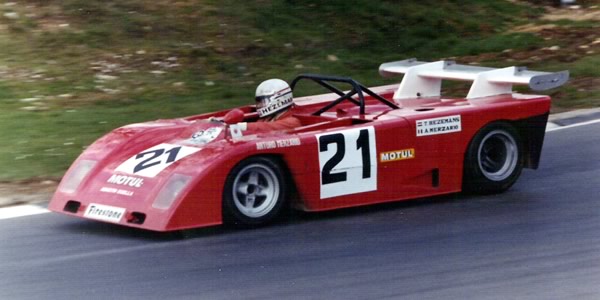 The Abarth SE021 of Toine Hezemans, seen here at the BOAC 1000 km race.  Copyright Richard Bunyan 2011.  Used with permission.