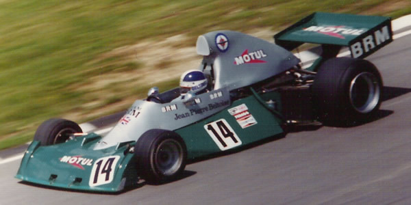 Jean-Pierre Beltoise in the BRM P201 at the 1974 British GP. Copyright Richard Bunyan 2007. Used with permission.