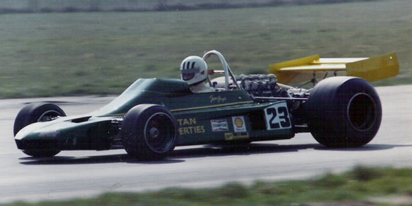 Tom Pryce drove the Token RJ02 on its debut at the 1974 International Trophy, retiring early with gearbox problems. Copyright Richard Bunyan 2007. Used with permission.