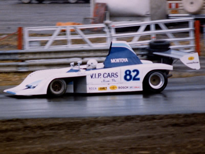 Diego Montoya's V.I.P. Cars Frissbee at St Petersburg in November 1985. Copyright Terry Capps 2014. Used with permission.
