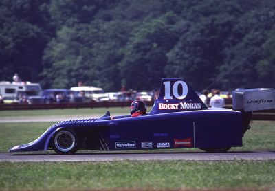 Rocky Moran in his all new Frissbee at Mid-Ohio in June 1981. Copyright Terry Capps 2016. Used with permission.