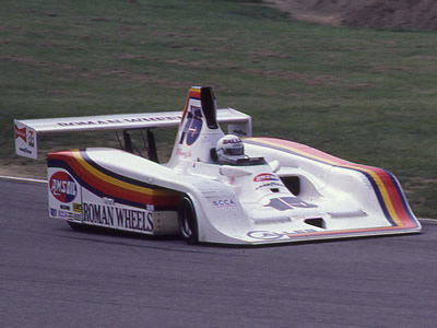 Al Unser with Frissbee GR2 at Mid-Ohio in June 1982. Copyright Terry Capps 2016. Used with permission.