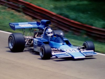 Eppie Wietzes in HU11 at Mid-Ohio in 1973. Copyright Terry Capps 2013. Used with permission.