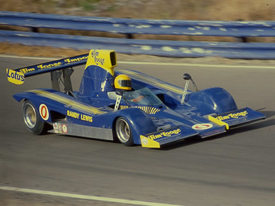 Randy Lewis in his Can-Am Lola T332 at Laguna Seca in 1979. Copyright Terry Capps 2016. Used with permission.