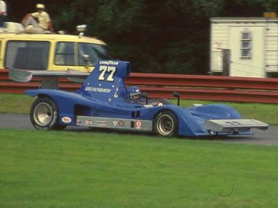 Don Breidenbach at Mid-Ohio in 1977. Copyright Terry Capps 2014. Used with permission.