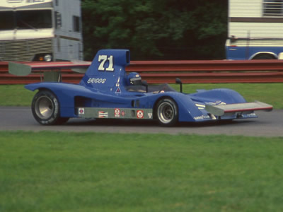 John David Briggs at Mid-Ohio in 1977. Copyright Terry Capps 2014. Used with permission.