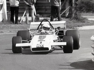 Brian Redman in the prototype M18 at Thruxton on 1 Aug 1971. Copyright Robert Clayson 2005. Used with permission.