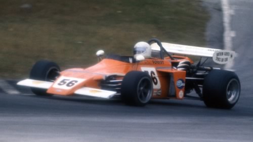Ric Forest in his March 722 at Mosport Park in October 1972.  Copyright owned by the Canadian Motorsport Hall of Fame.  Used with permission.