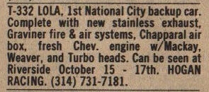 Autoweek 7 Sep 1977.