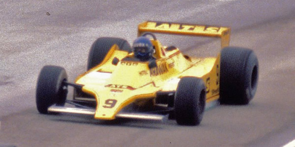 Hans Stuck scored ATS's best result of the season, finishing fifth in the ATS D3 in the US GP at Watkins Glen. Copyright Wayne Ellwood 2017. Used with permission. Hans Stuck scored ATS's best result of the season, finishing fifth in the ATS D3 in the US GP at Watkins Glen. Copyright Wayne Ellwood 2017. Used with permission.