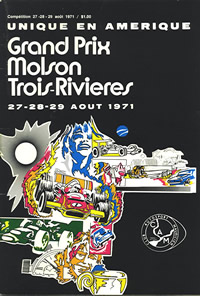 Trois Rivieres 1971 program cover