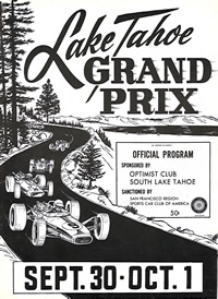 Lake Tahoe 1967 program Cover