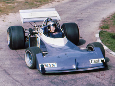 Richard Jones in his Surtees TS10 at Wiscombe Park in 1974. Copyright Ted Walker 2012. Used with permission.