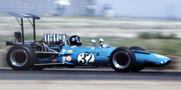 The very first F5000 Surtees was raced in west coast SCCA events during 1970. Judging by the helmet, Lou Sell is the driver here. Copyright Ted Walker (Ferret Fotographics) 2012. Used with permission.