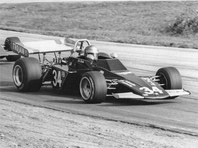 Ken Duclos winning the SCCA amateur title at the Runoffs in November 1973 in his Brabham BT40. Copyright Ted Walker 2019. Used with permission.