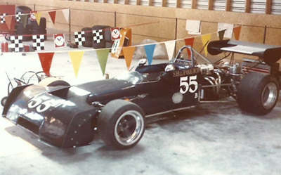 Joe Shepherd's Chevron B20 at Mosport in 1973. Copyright Peter Viccary (<a href='http://www.gladiatorroadracing.ca/' target='_blank'>gladiatorroadracing.ca</a>) 2021. Used with permission.
