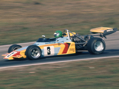 Henri Pescarolo in the Rondel Brabham BT38 at Hockenheim in October 1972. Copyright Walter C Harbers III 2021. Used with permission.