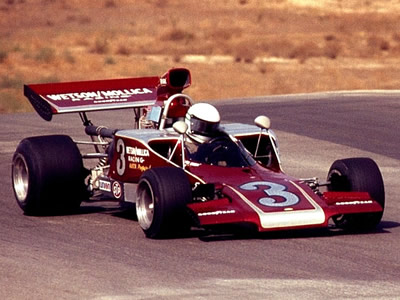 Horst Kwech in the Wetson Mollica Lola T300 at Riverside in 1972. Copyright Michael Paden Hewitt 2016. Used with permission.