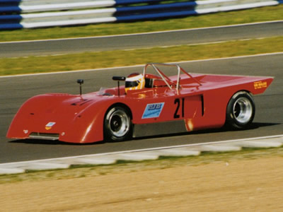 Bruce Van Der Merwe at Silverstone in May 1998. Copyright Jeremy Jackson 2009. Used with permission.