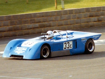 Roly Nix in one of the blue Vin Malkie Racing Chevron B19s at Silverstone in October 1998. Copyright Jeremy Jackson 2009. Used with permission.