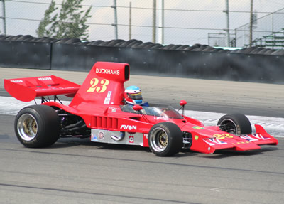 Larry Neviaser racing his Lola T332 at SVRA Watkins Glen in 2006. Copyright Jim Knerr 2016. Used with permission.