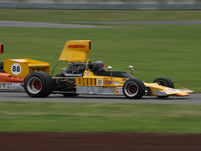 Tony Galbraith in his newly-acquired Lola T332 at Bruce McLaren Motorsport Park at Taupo in January 2018. Copyright Fast Company/Jim Lester 2018. Used with permission.