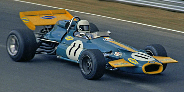 Jack Brabham in his Brabham BT33 at the 1970 Canadian Grand Prix. Copyright Norm MacLeod 2017. Used with permission.