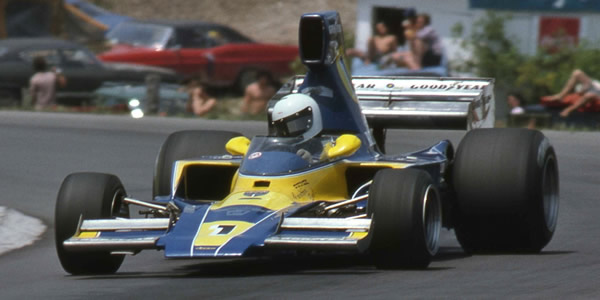 Brian Redman in the Carl A. Haas Racing Teams Ltd at Mosport Park in 1975.  Copyright Norm MacLeod 2016.  Used with permission.