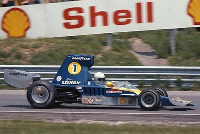 Brian Redman in the Lola T332 at Mosport in June 1975. Copyright Don Markle 2007. Used with permission.