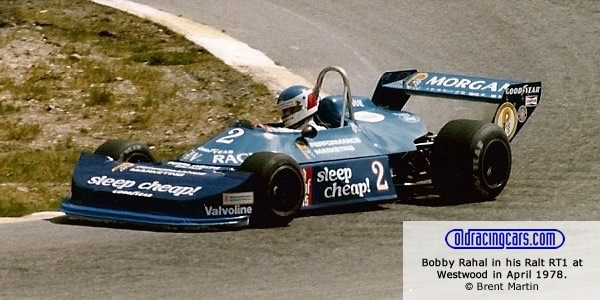 Bobby Rahal in his Ralt RT1 at Westwood in April 1978.  Copyright Brent Martin 2011.  Used with permission.