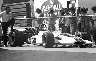 Fred Stout's Surtees TS5A at Mosport Park in 1975. Copyright Jerry Melton courtesy Cliff Reuter <a href=http://etceterini.com>etceterini.com</a> 2017. Used with permission.