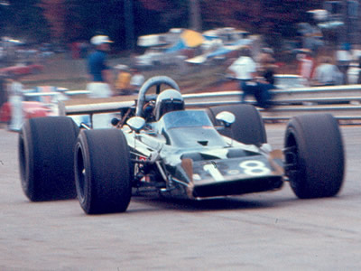 Mike Rounds' Lotus 70 at the Runoffs in 1977. Copyright R. Allen Olmstead 2011. Used with permission. Mike Rounds' Lotus 70 at the Runoffs in 1977. Copyright R. Allen Olmstead 2011. Used with permission.