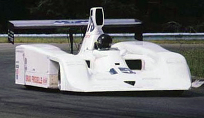 The original Brad Frisselle Frissbee.  Copyright Autosports Marketing Associates and Bill Oursler 2001.  Used with permission.