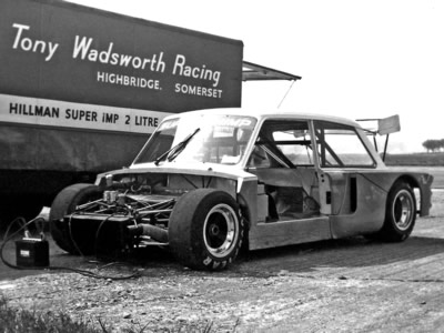 The 'Chimp' in the paddock at Silverstone in May 1976. Copyright Tony Pashley 2011. Used with permission.