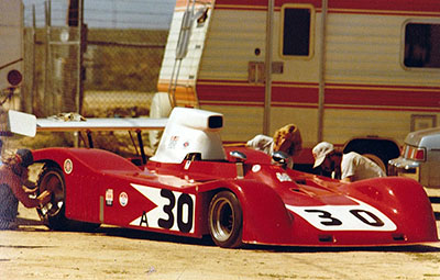 The ex-Tex Arnold car at Willow Springs. Copyright Gerre Payvis 2011. Used with permission.