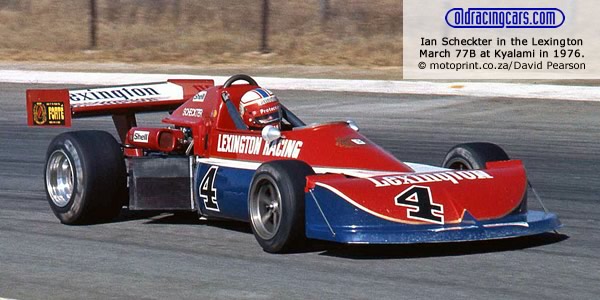 Roy Klomfass in the March 79B at Kyalami in 1979.  Copyright David Pearson 2012.  Used with permission.