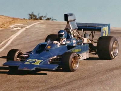 John David Briggs ain his T332 at Laguna Seca in 1975 or 1976. Copyright Vincent Puleo 2016. Used with permission.