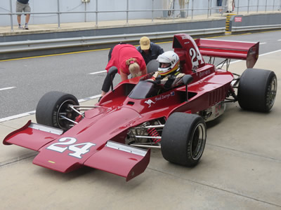 Paul Zazryn in his Lola T332 at Phillip Island in March 2016. Copyright Marcus Pye 2016. Used with permission.