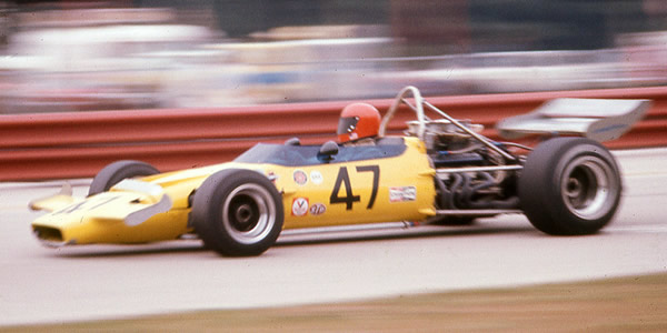Evan Noyes in his new McLaren M18 at Road America in 1971. Copyright Richard A Reeves 2013. Used with permission. Evan Noyes in his new McLaren M18 at Road America in 1971. Copyright Richard A Reeves 2013. Used with permission.
