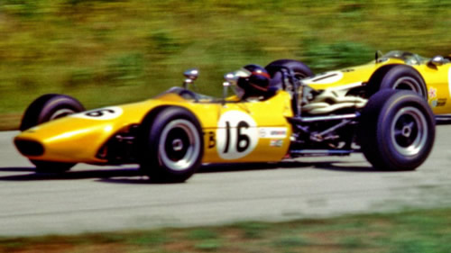 Tom Tufts at Road America in July 1969. Copyright Tom Schultz 2011. Used with permission.