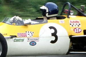 L&M, SCCA, Goodyear, Valvoline, Champion, STP, Firestone, Bell, and 76 stickers jostle for space on the side of the Team Echelin Lotus 70s at Laguna Seca in 1970. L&M, SCCA, Goodyear, Valvoline, Champion, STP, Firestone, Bell, and 76 stickers jostle for space on the side of the Team Echelin Lotus 70s at Laguna Seca in 1970.