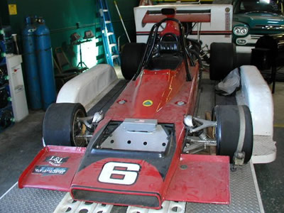 John McDonald's Lotus 70 when offered for sale by his estate in April 2005. Copyright Kirk Shorter 2005. Used with permission.
