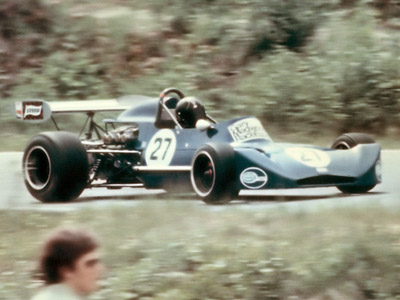 Gary Magwood in his March 73B at Westwood in May 1973. Copyright Kevin Skinner 2020. Used with permission.